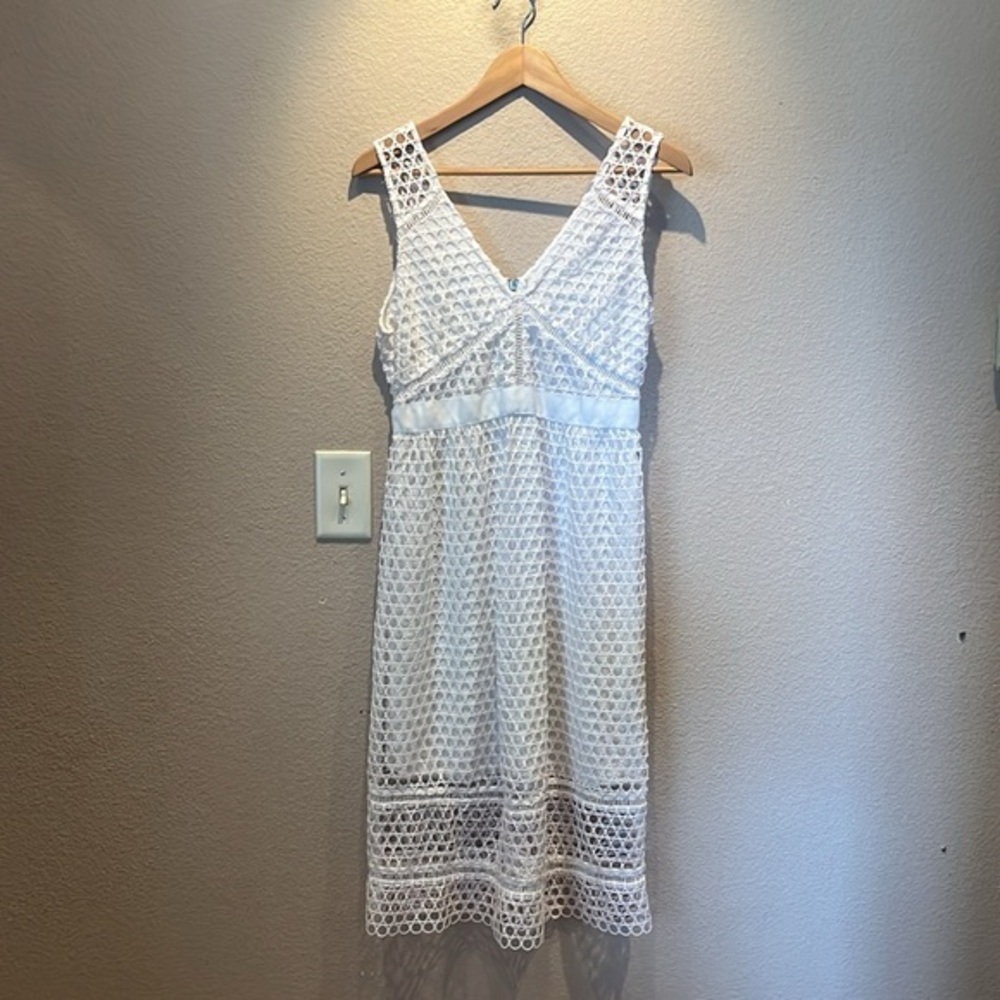 Abercrombie & Fitch Women’s Crochet Dress White Size Small
